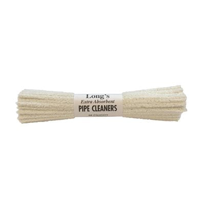 White Cotton Pipe Cleaners — 6 Inch, 56-Pack