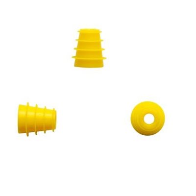 Sanibel ADI Flanged Eartips Yellow