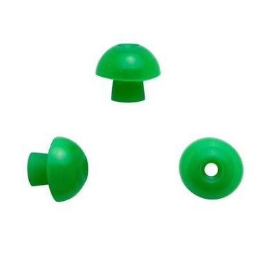 Mushroom-Shaped Eartips - Green