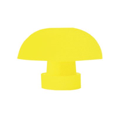Grason PM Series Single Use Eartips - 18.5mm, Yellow (100/pk)