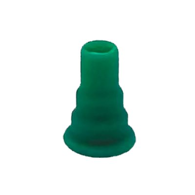 Green 3–6 mm AC Series preemie eartips, 100 per bag
