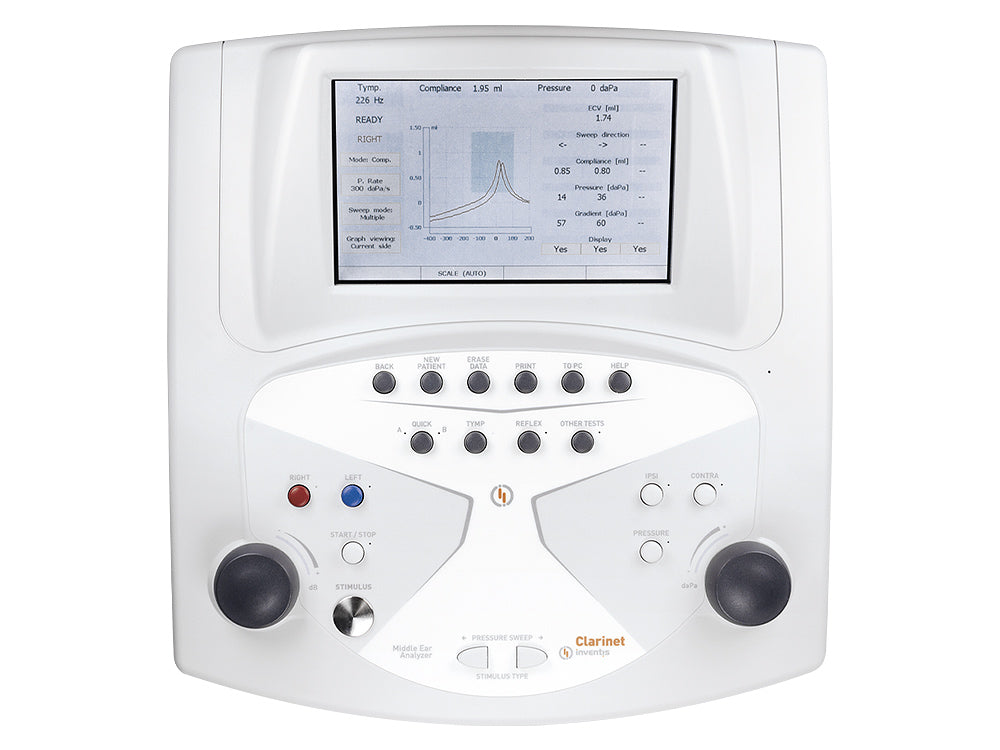 Inventis Clarinet Plus Clinical Tympanometer