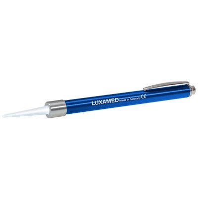 Luxamed LED Ear Light with Clear Acrylic Tip — Blue