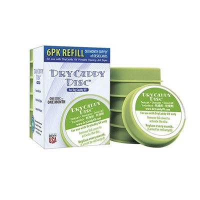 Dry Caddy UV Replacement Discs — 6 Pack (DCUV-REFILL)