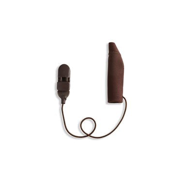 Ear Gear FM Monaural Corded (Chocolate Brown) (55774)
