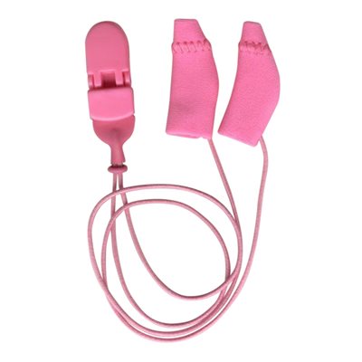 Ear Gear Mini Binaural Corded (Lipstick Pink) (56071)