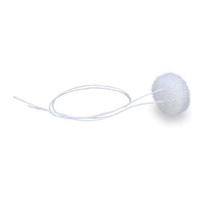 Slim foam ear dams Medium, white, 50 per bag