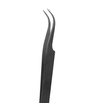 Curved Tip Antimagnetic Tweezers — 4.5 Inch