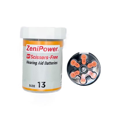 ZeniPower scissor-free jar size 13, 60 batteries
