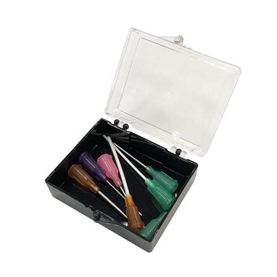 Seven suction needles in plastic box for original Mark V pump