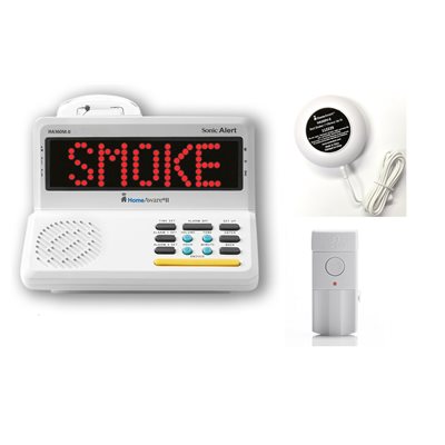 Sonic Alert HomeAware II Doorbell and Bedshaker Kit (HA360M-IIKIT)