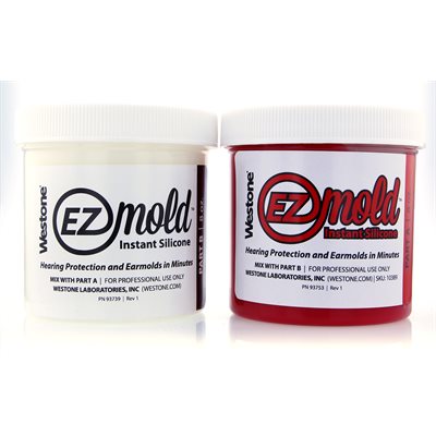 Westone EZ Mold Material, Large 8 oz Kit, Red (10389)