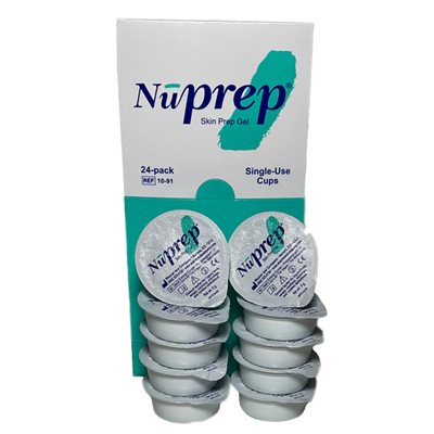 NuPrep Singles - 9 gm Cup (24 cups/pack)