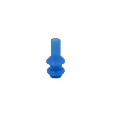 Path Medical EP-LT40G Eartips - Straight Tip, 4mm, Blue (100 / bag)