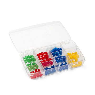 Welch Allyn OAE Screener eartip starter kit with 110 tips and 30 probe tubes