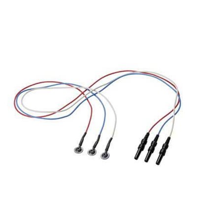 Reusable Silver-Coated Disc Electrodes - 10mm Diameter, Set of 3 (RBW)