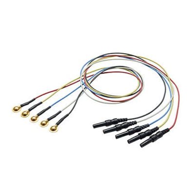 Reusable Gold-Plated Cup Electrodes - 10mm Diameter, Set of 5 (RBWYK)