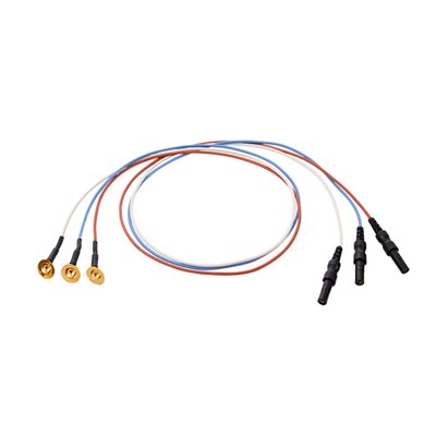 Reusable Gold-Plated Cup Electrodes - 10mm Diameter, Set of 3 (RBW)