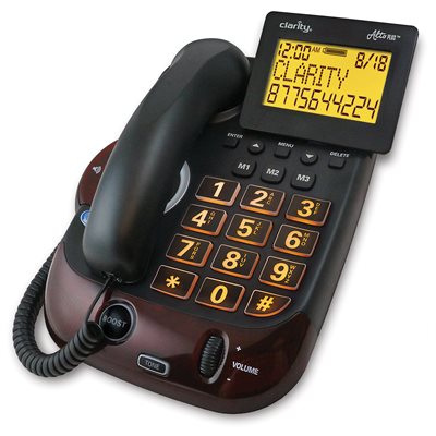 Clarity Alto Plus Amplified Speakerphone – Black
