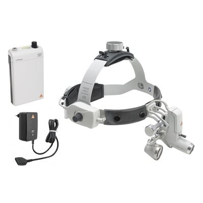 Heine 2.5× HR Loupe & ML4 LED Headlight Set — Belt Battery