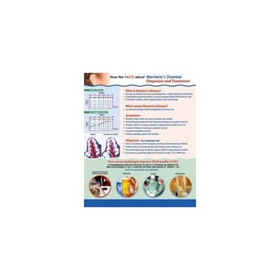 HealthScapes Meniere's Disease Canvas Poster 20 x 24