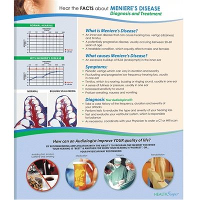 HealthScapes Ménière’s Disease Brochures — 20 Pack