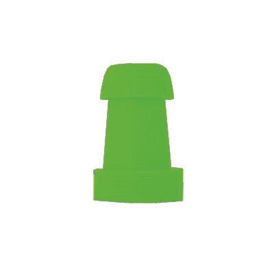 Grason PM Series Single Use Eartips - 7mm, Green (100/pk)
