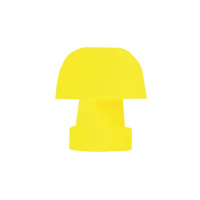 Grason PM Series Single Use Eartips - 12mm, Yellow (100/pk)
