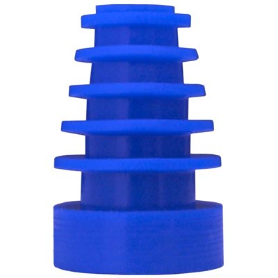 Grason PM Series Single Use Eartips - Flanged, 5-8mm, Blue (100/pk)
