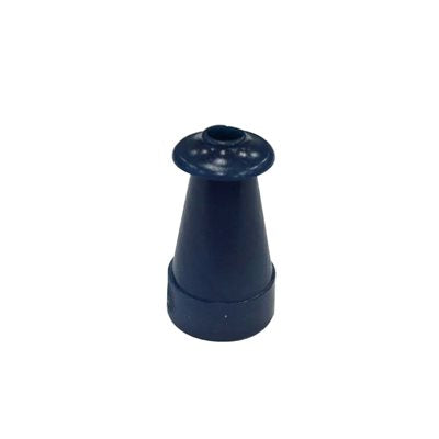 Grason Flat Style Single Use Eartips - 8mm, Dark Blue (100/pk)