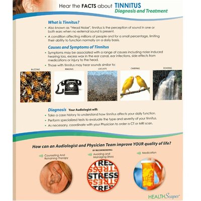 HealthScapes Tinnitus Patient Brochures — 20 Pack