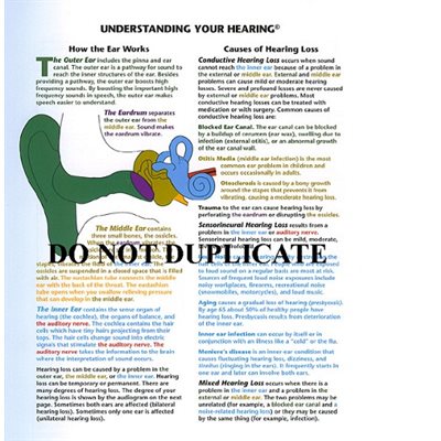 Understanding Your Hearing Brochures — 100 Pack