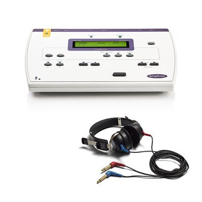 Amplivox Model 116 portable screening audiometer with DD45 headphones