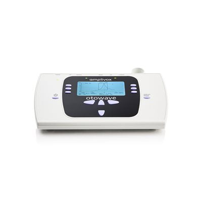 Amplivox Otowave desktop tympanometer; 302 Plus configuration uses this representative image