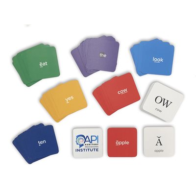 Auditory Training Cards, 76-Card Set (ATCARDS)