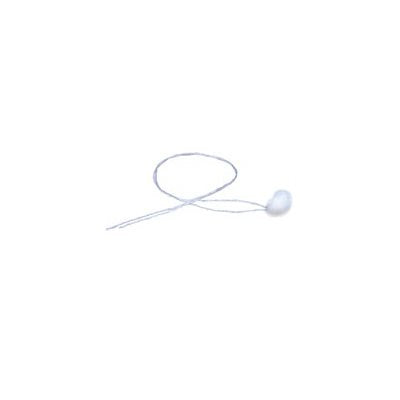 Cotton Ear Dams, Mini-Plus, White String, 50 per Bag (20335)