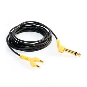 RadioEar DD45 Contra Earphone Cable, Angled Mono 6.3 mm, 2 m
