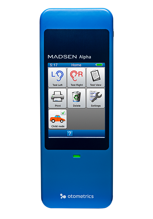 Madsen Alpha OAE+ Hearing Screener — official manufacturer product image