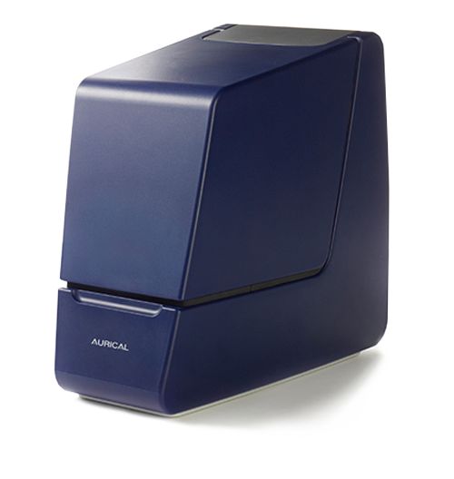 Aurical HIT Hearing Instrument Test Box — official manufacturer product image