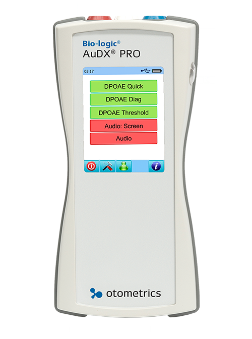 Bio-logic AuDX PRO DP/TE Diagnostic OAE — official manufacturer product image