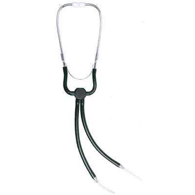 Luxamed Stethoclip Hearing Aid Listening Stethoscope — Stereo, Black