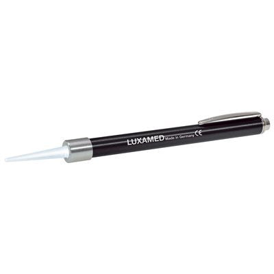 Luxamed LED Ear Light with Clear Acrylic Tip — Black
