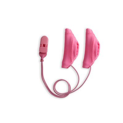 Ear Gear Cochlear Binaural Corded (Lipstick Pink) (55951)