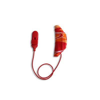 Ear Gear Cochlear Monaural Corded (Red/Orange) (55907)