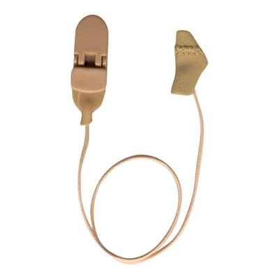 Ear Gear Micro Monaural Corded (Beige) (56335)