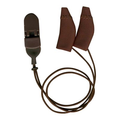 Ear Gear Mini Binaural Corded (Chocolate Brown) (56074)