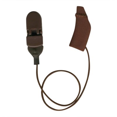 Ear Gear Mini Monaural Corded (Chocolate Brown) (56054)