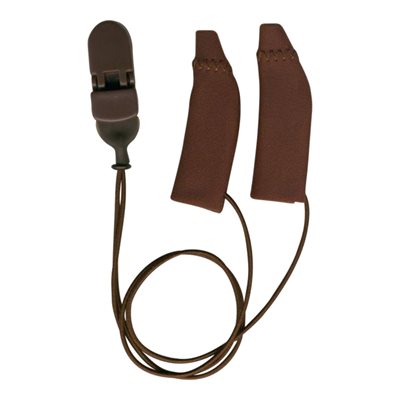 Ear Gear Original Binaural Corded (Chocolate Brown) (55734)