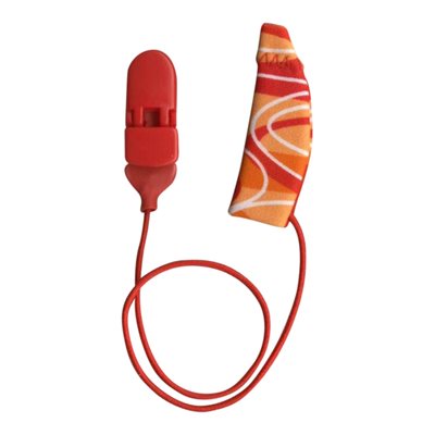 Ear Gear Original Monaural Corded (Red/Orange) (55707)
