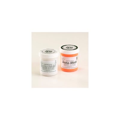 Insta-Mold Featherweight Silicone, 4 oz Jars, Orange (4005ORANGE)